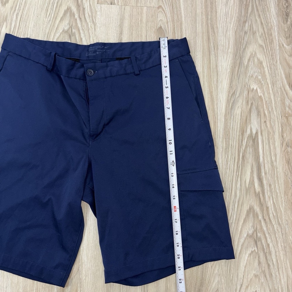 Nike Golf Dri-FIT Navy Cargo Performance Shorts Mens Size 36 Standard Fit - Picture 4 of 8